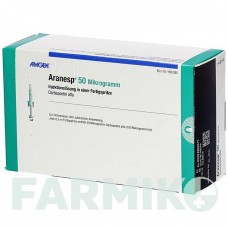 АРАНЕСП (ARANESP) 50 мкг шприци 4 шт - Дарбепоэтин альфа AMGEN