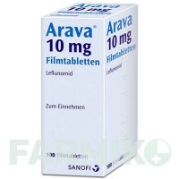 АРАВА (ARAVA) 10 мг таблетки 100 шт - Лефлуномид SANOFI