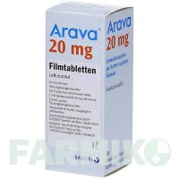 АРАВА (ARAVA) 20 мг таблетки 30 шт - Лефлуномід EMRA-MED
