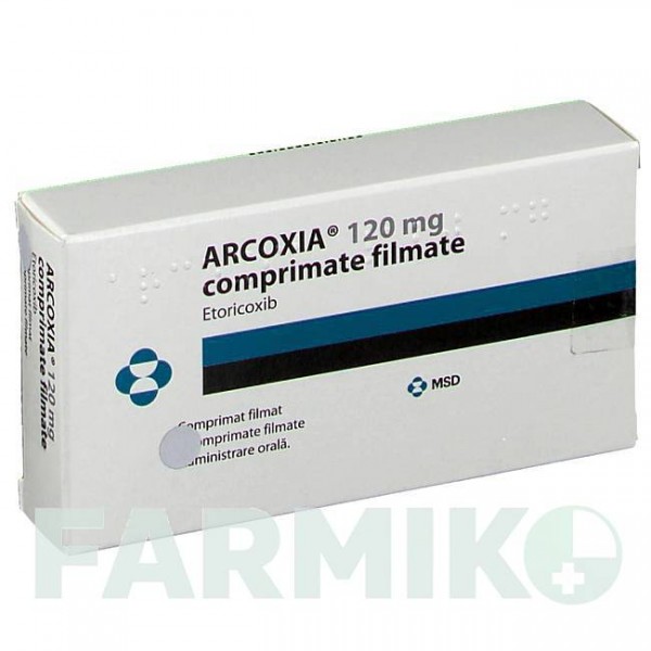 АРКОКСИА (ARCOXIA) 120 мг таблетки 28 шт - Эторикоксиб ACA MULLER-ADAG PHARMA