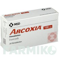 АРКОКСІЯ (ARCOXIA) 120 мг таблетки 20 шт - Еторикоксиб ORGANON
