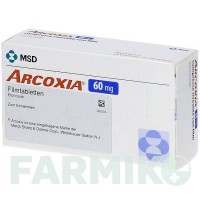 АРКОКСІЯ (ARCOXIA) 60 мг таблетки 50 шт - Еторикоксиб KOHLPHARMA