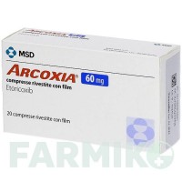 АРКОКСИА (ARCOXIA) 60 мг таблетки 20 шт - Эторикоксиб PHARMA GERKE