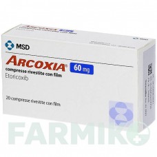 АРКОКСИА (ARCOXIA) 60 мг таблетки 20 шт - Эторикоксиб PHARMA GERKE