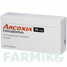 АРКОКСИА (ARCOXIA) 90 мг таблетки 50 шт - Эторикоксиб AXICORP PHARMA