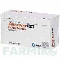 АРКОКСИА (ARCOXIA) 90 мг таблетки 50 шт - Эторикоксиб EMRA-MED