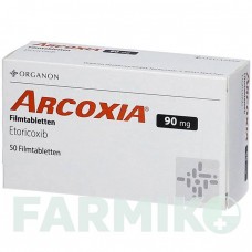 АРКОКСИА (ARCOXIA) 90 мг таблетки 50 шт - Эторикоксиб ORGANON