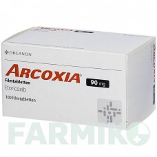 АРКОКСИА (ARCOXIA) 90 мг таблетки 100 шт - Эторикоксиб ORGANON