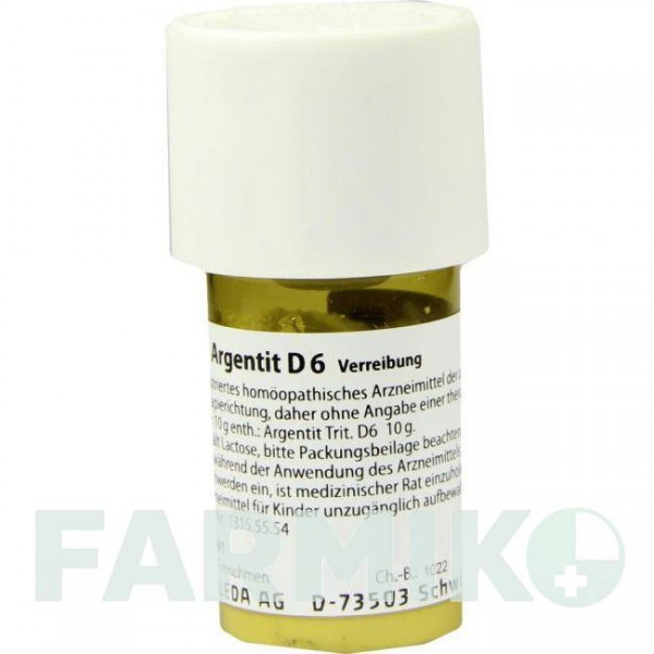 АРГЕНТІТ (ARGENTIT) D 6 тритурація 20 г - Гомеопатія WELEDA