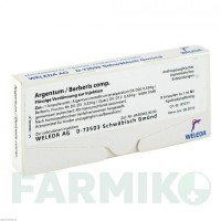 АРГЕНТУМ БЕРБЕРІС (ARGENTUM BERBERIS) ампули 8 шт - Гомеопатія WELEDA