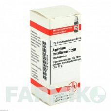 АРГЕНТУМ МЕТАЛЛИКУМ (ARGENTUM METALLICUM) C 200 глобули 10 г - Гомеопатия DHU