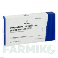 АРГЕНТУМ МЕТАЛЛИКУМ (ARGENTUM METALLICUM) D 12 ампулы 8 шт - Гомеопатия WELEDA