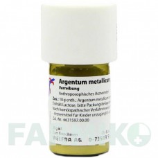 АРГЕНТУМ МЕТАЛЛИКУМ (ARGENTUM METALLICUM) D 20 тритурация 20 г - Гомеопатия WELEDA