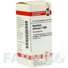 АРГЕНТУМ НИТРИКУМ (ARGENTUM NITRICUM) C 1000 глобули 10 г - Гомеопатия DHU