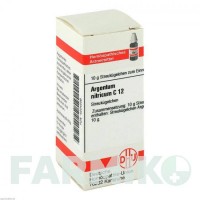 АРГЕНТУМ НИТРИКУМ (ARGENTUM NITRICUM) C 12 глобули 10 г - Гомеопатия DHU