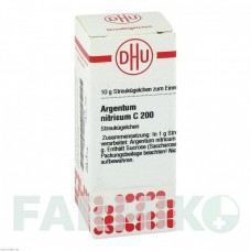 АРГЕНТУМ НИТРИКУМ (ARGENTUM NITRICUM) C 200 глобули 10 г - Гомеопатия DHU