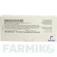 АРГЕНТУМ НІТРИКУМ (ARGENTUM NITRICUM) D 20 ампули 8x1 мл - Гомеопатія WELEDA