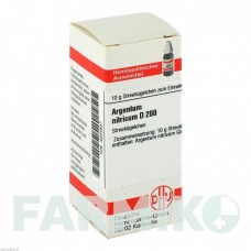 АРГЕНТУМ НИТРИКУМ (ARGENTUM NITRICUM) D 200 глобули 10 г - Гомеопатия DHU