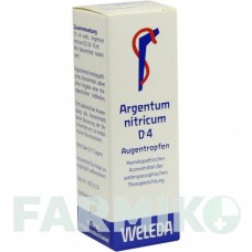 АРГЕНТУМ НИТРИКУМ (ARGENTUM NITRICUM) D 4 глазные капли 10 мл - Гомеопатия WELEDA