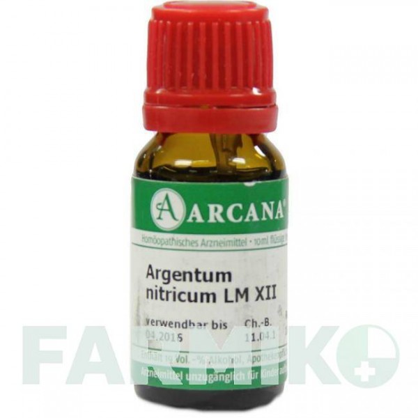 АРГЕНТУМ НИТРИКУМ (ARGENTUM NITRICUM) LM 12 раствор 10 мл - Гомеопатия ARCANA DR.SEWERIN