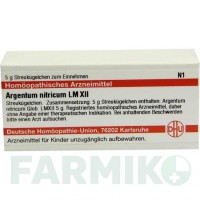 АРГЕНТУМ НІТРИКУМ (ARGENTUM NITRICUM) LM XII глобули 5 г - Гомеопатія DHU