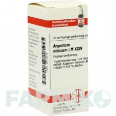 АРГЕНТУМ НИТРИКУМ (ARGENTUM NITRICUM) LM XXIV раствор 10 мл - Гомеопатия DHU