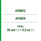 АРИБЕК (ARIBEC) 50 мкг/г + 0,5 мг/г гель 60 г - Кальципотриол, Другое ARISTO PHARMA