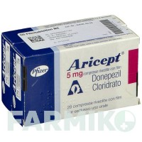 АРИСЕПТ (ARICEPT) 5 мг таблетки 56 шт - Донепезил EMRA-MED