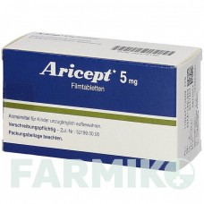 АРИСЕПТ (ARICEPT) 5 мг таблетки 98 шт - Донепезил KOHLPHARMA
