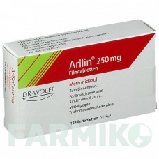 АРИЛИН (ARILIN) 250 таблетки 12 шт - Метронидазол DR.AUGUST WOLFF