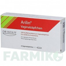 АРИЛИН (ARILIN) суппозитории 6 шт - Метронидазол DR.AUGUST WOLFF