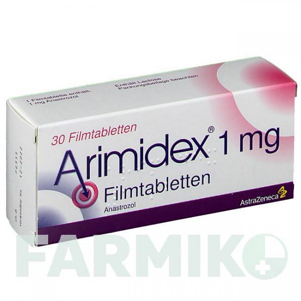 АРІМІДЕКС (ARIMIDEX) 1 мг таблетки 30 шт - Анастрозол LABORATOIRES JUVISE PHARMACEUTICALS