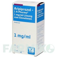 АРИПИПРАЗОЛ (ARIPIPRAZOL) 1 мг/мл раствор 150 мл - Арипипразол 1 A PHARMA