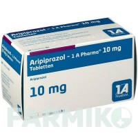 АРІПІПРАЗОЛ (ARIPIPRAZOL) 10 мг таблетки 49 шт - Арипіпразол 1 A PHARMA
