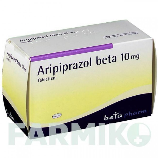 АРИПИПРАЗОЛ (ARIPIPRAZOL) 10 мг таблетки 91 шт - Арипипразол BETAPHARM