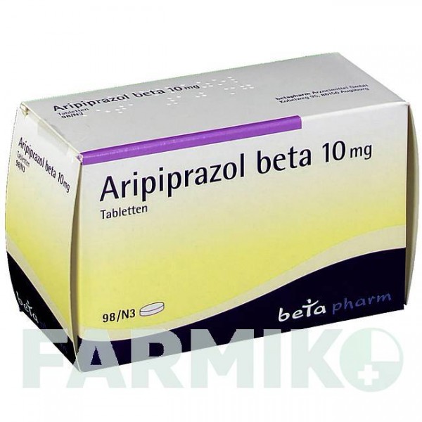 АРИПИПРАЗОЛ (ARIPIPRAZOL) 10 мг таблетки 98 шт - Арипипразол BETAPHARM