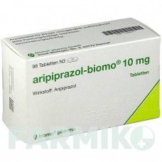 АРИПИПРАЗОЛ (ARIPIPRAZOL) 10 мг таблетки 98 шт - Арипипразол BIOMO PHARMA