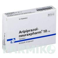АРІПІПРАЗОЛ (ARIPIPRAZOL) 10 мг таблетки 14 шт - Арипіпразол NEURAXPHARM