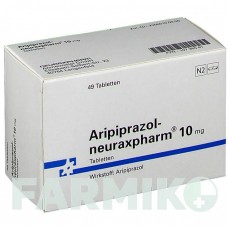 АРІПІПРАЗОЛ (ARIPIPRAZOL) 10 мг таблетки 49 шт - Арипіпразол NEURAXPHARM