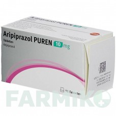 АРИПИПРАЗОЛ (ARIPIPRAZOL) 10 мг таблетки 28 шт - Арипипразол PUREN PHARMA