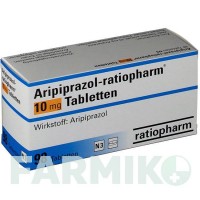 АРІПІПРАЗОЛ (ARIPIPRAZOL) 10 мг таблетки 98 шт - Арипіпразол RATIOPHARM