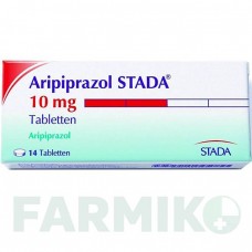 АРИПИПРАЗОЛ (ARIPIPRAZOL) 10 мг таблетки 14 шт - Арипипразол STADAPHARM