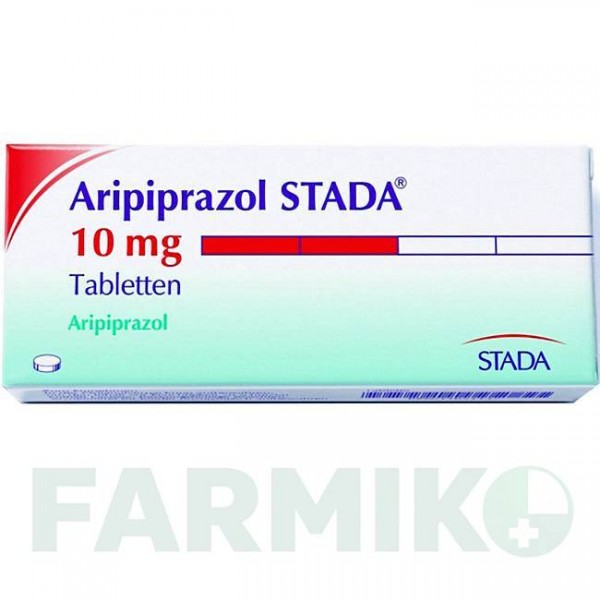 АРІПІПРАЗОЛ (ARIPIPRAZOL) 10 мг таблетки 98 шт - Арипіпразол STADAPHARM