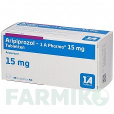 АРИПИПРАЗОЛ (ARIPIPRAZOL) 15 мг таблетки 98 шт - Арипипразол 1 A PHARMA