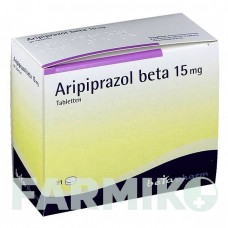 АРИПИПРАЗОЛ (ARIPIPRAZOL) 15 мг таблетки 91 шт - Арипипразол BETAPHARM
