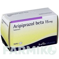 АРІПІПРАЗОЛ (ARIPIPRAZOL) 15 мг таблетки 98 шт - Арипіпразол BETAPHARM