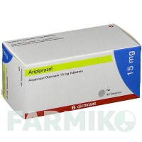 АРИПИПРАЗОЛ (ARIPIPRAZOL) 15 мг таблетки 49 шт - Арипипразол GLENMARK
