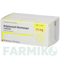 АРІПІПРАЗОЛ (ARIPIPRAZOL) 15 мг таблетки 98 шт - Арипіпразол HORMOSAN PHARMA