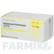 АРІПІПРАЗОЛ (ARIPIPRAZOL) 15 мг таблетки 98 шт - Арипіпразол HORMOSAN PHARMA