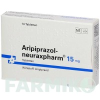 АРІПІПРАЗОЛ (ARIPIPRAZOL) 15 мг таблетки 14 шт - Арипіпразол NEURAXPHARM